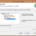 Classic Shell Installation